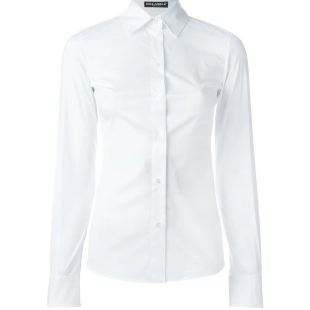 Dolce & Gabbana Button Up Long Sleeve Womens Shirt.